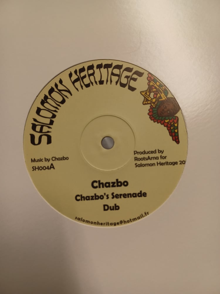 Chazbo / I Jah Salomon – Chazbo's Serenade / Horns From The Earth 12"