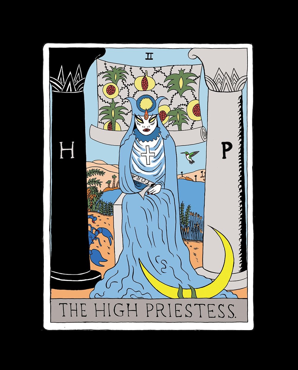 High Priestess print