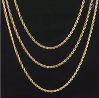 Image 1 of Rope Chain 