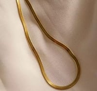 Image 1 of Dainty Herringbone Choker
