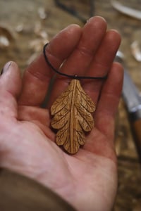 Image 3 of Oak Leaf Pendant.