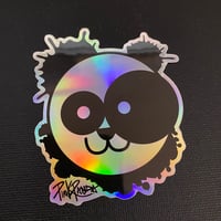 Shiny Pink Panda Sticker