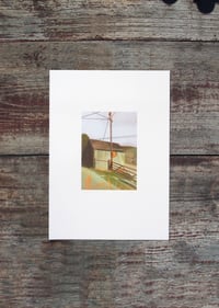 Image 2 of Aran Fawddwy A6 Risograph Print (framed on A4)