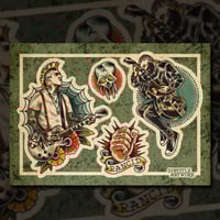 Rancid - Tattoo Flash Print