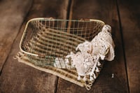 Image 2 of Colored wire basket antique