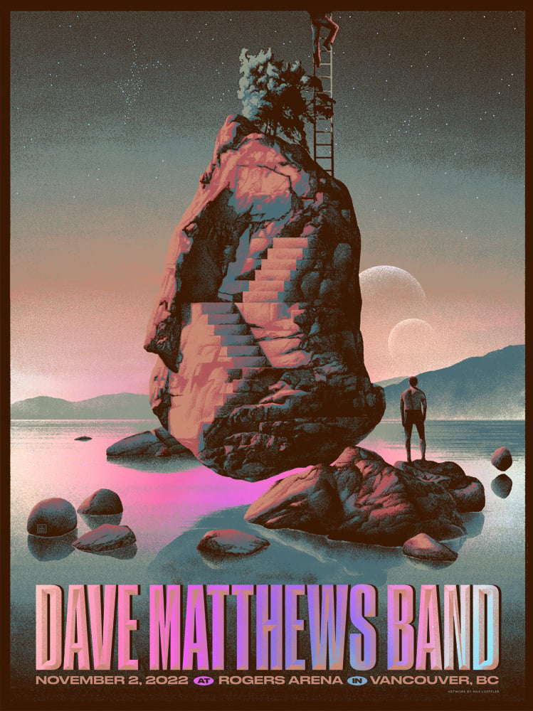 Image of 'Dave Matthews Band - Vancouver 2022 Foil'