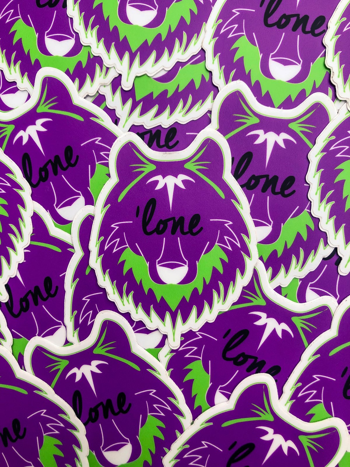 'Lone Wolf Sticker