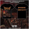 COPROLALIA - OFFENSIVE BRUTALITY T-SHIRT PACKAGE