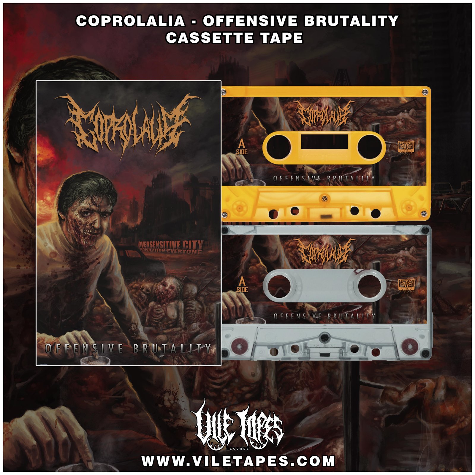 COPROLALIA - OFFENSIVE BRUTALITY [TAPE]