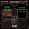EPITOMECTOMY - INCOHERENT MUMBLING OF THE DEAD T-SHIRT PACKAGE