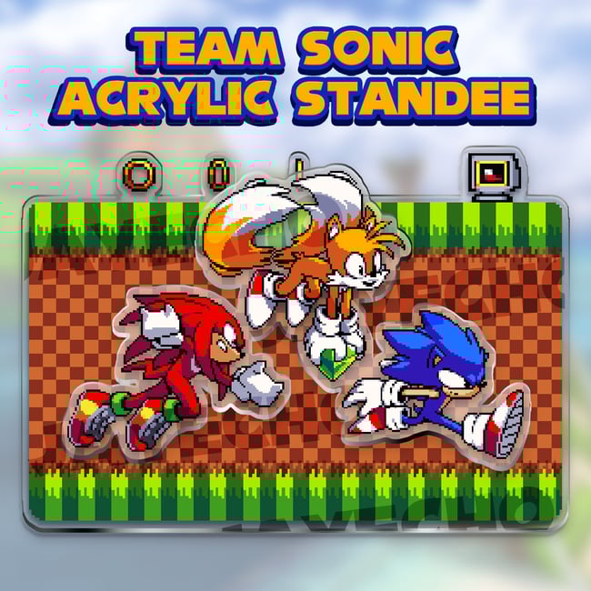 TEAM SONIC Standee