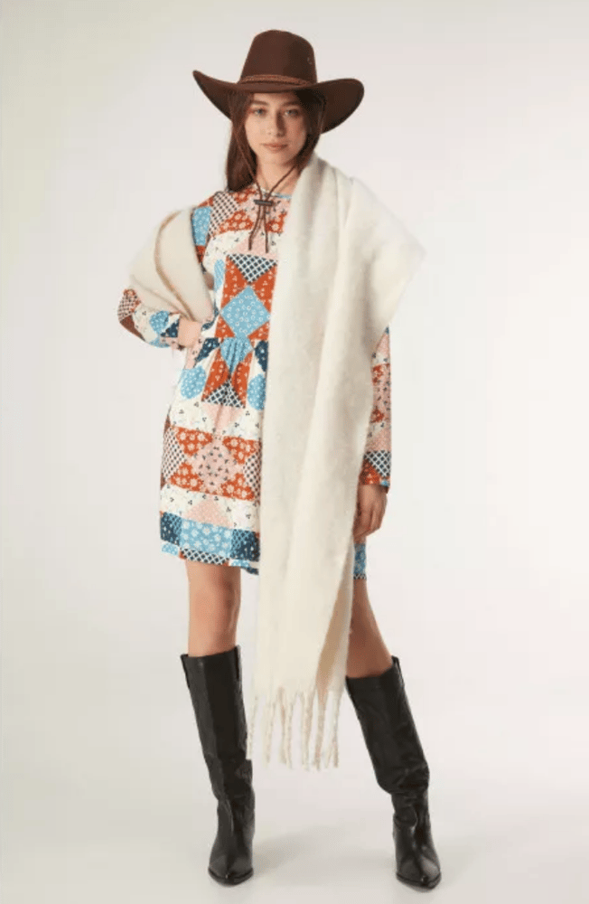 Image of AHORA 20€ ANTES 49.95€ Vestido corto Patchwork