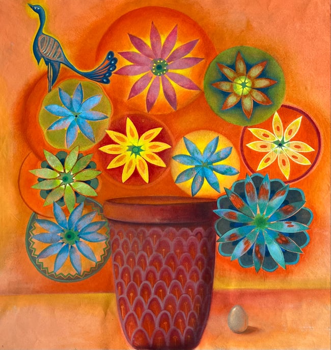 Flowers from “El jardín iluminado”