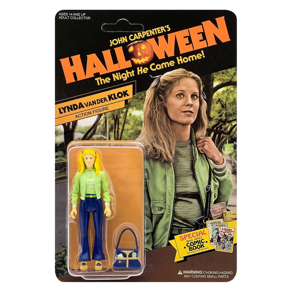 Halloween 3.75" Action Figure Lynda Van Der Klok Collect & Destroy Shop