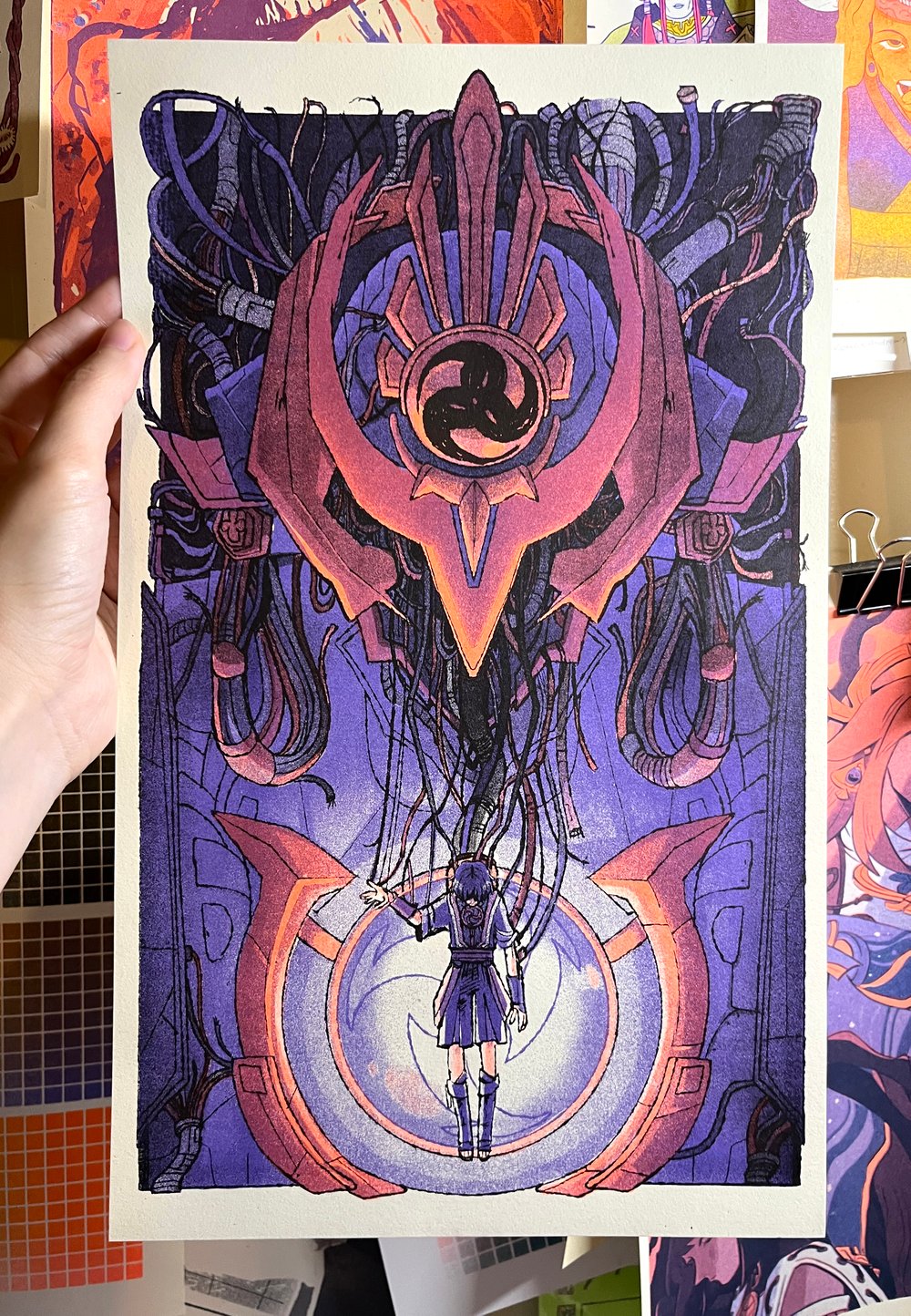 Image of The Balladeer Risograph