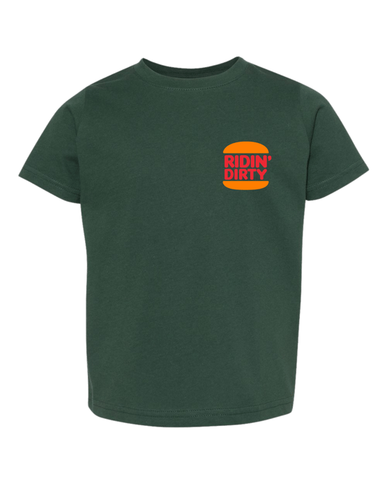 Image of BURGER LOGO FOREST KIDS TEE