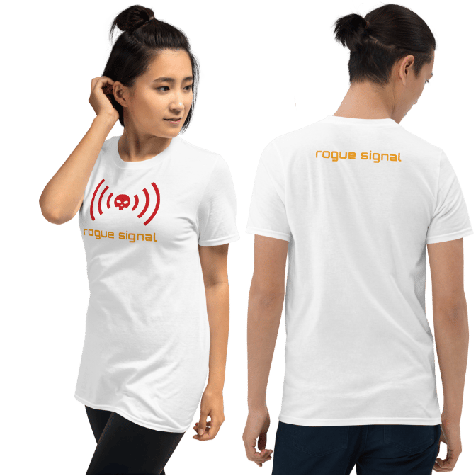 Image of Rogue Signal White T-Shirt (Unisex)