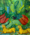 Large wall hangings