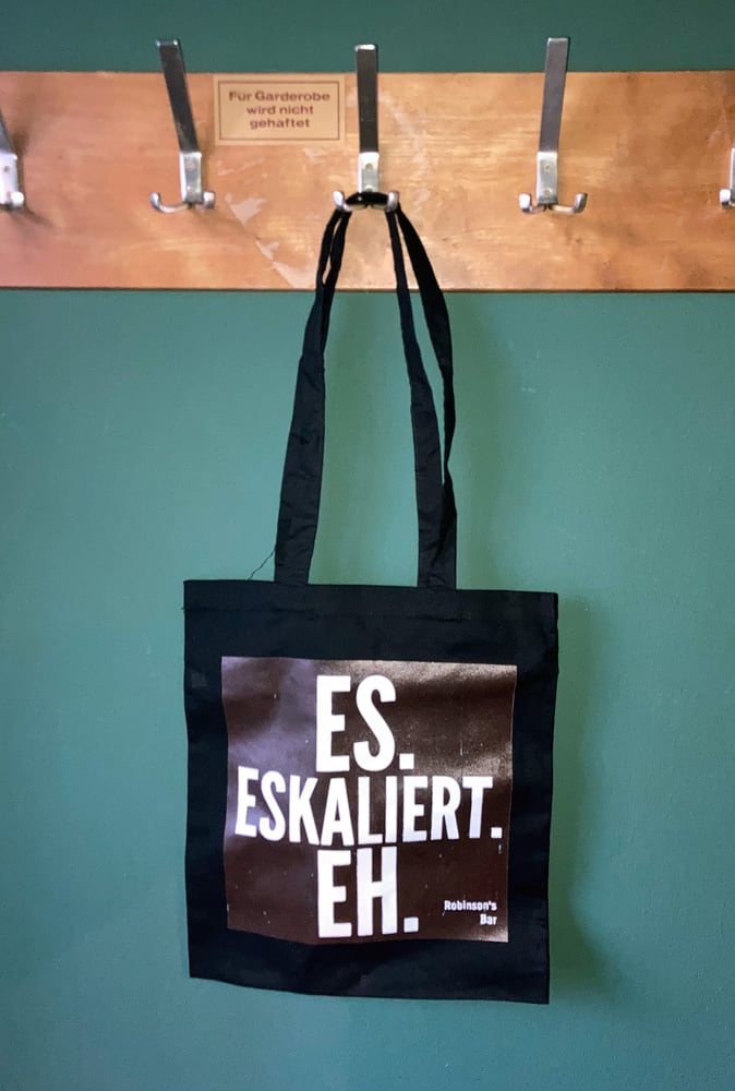 Image of Es Eskaliert Eh - Tragetasche (schwarz)