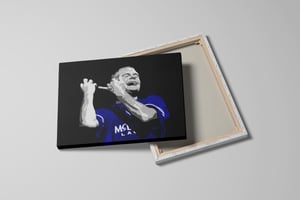 Image of Gazza - Paul Gascoigne playing the Flute