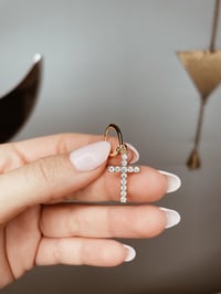 Image 2 of Crossin' Earring Set