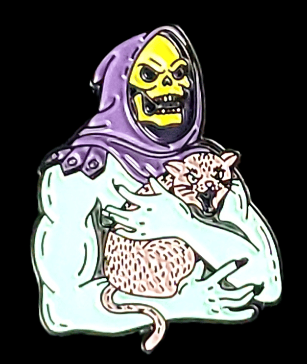 SKELETOR ENAMEL PIN