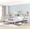 Antique Grey/White 3 Piece Bedroom Set