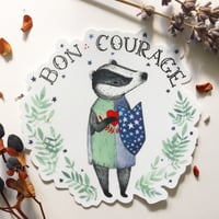 Bon Courage Sticker