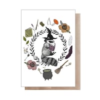 Image 2 of Magic Student: Raccoon Card