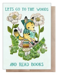 Image 2 of Let's Go to the Woods Card
