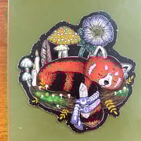 Magical Red Panda Sticker