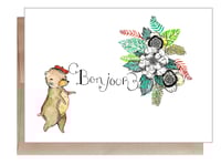 Bonjour Card