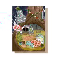 Ho Ho Ho Holiday Card