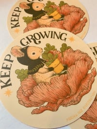 Image 2 of Keep Growing Sticker