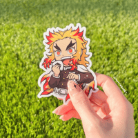 Image 2 of Rengoku Sticker