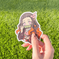 Image 2 of Nezuko Sticker