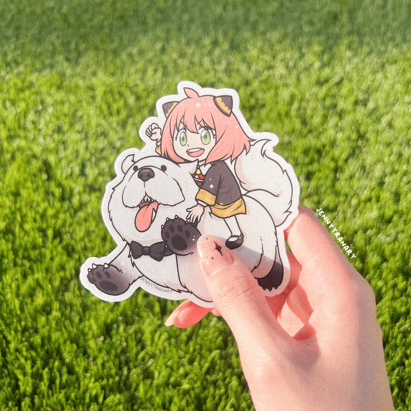 Anya + Bond Sticker