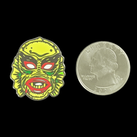 Image 2 of CREATURE FROM THE BLACK LAGOON ENAMEL PIN