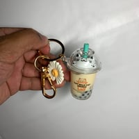 Image 3 of Boba Cat keychains 