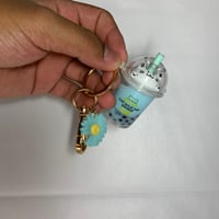 Image 2 of Boba Cat keychains 