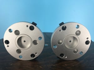 Image of Burlington Recording Trident Aluminum Turntable Plates for Studer/ Revox A80/A812/A816/A820 (PAIR)