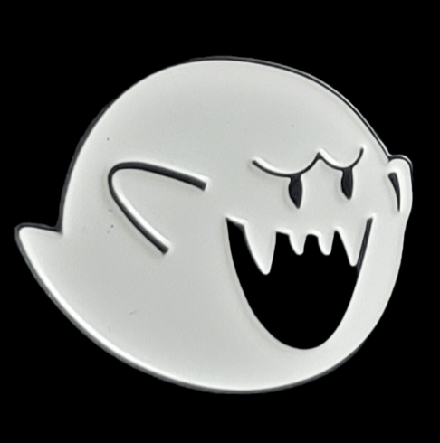 BOO ENAMEL PIN