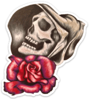 Skull and Rose