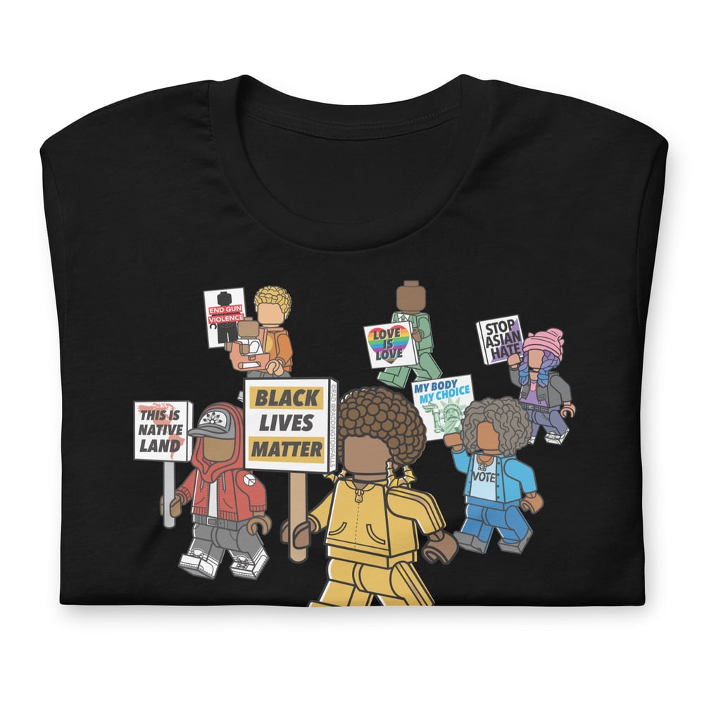 People of Color Protest ADULT T-Shirt