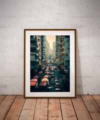 Image 1 of Fine Art - 30 copies / Signed - Hong Kong movie street #7