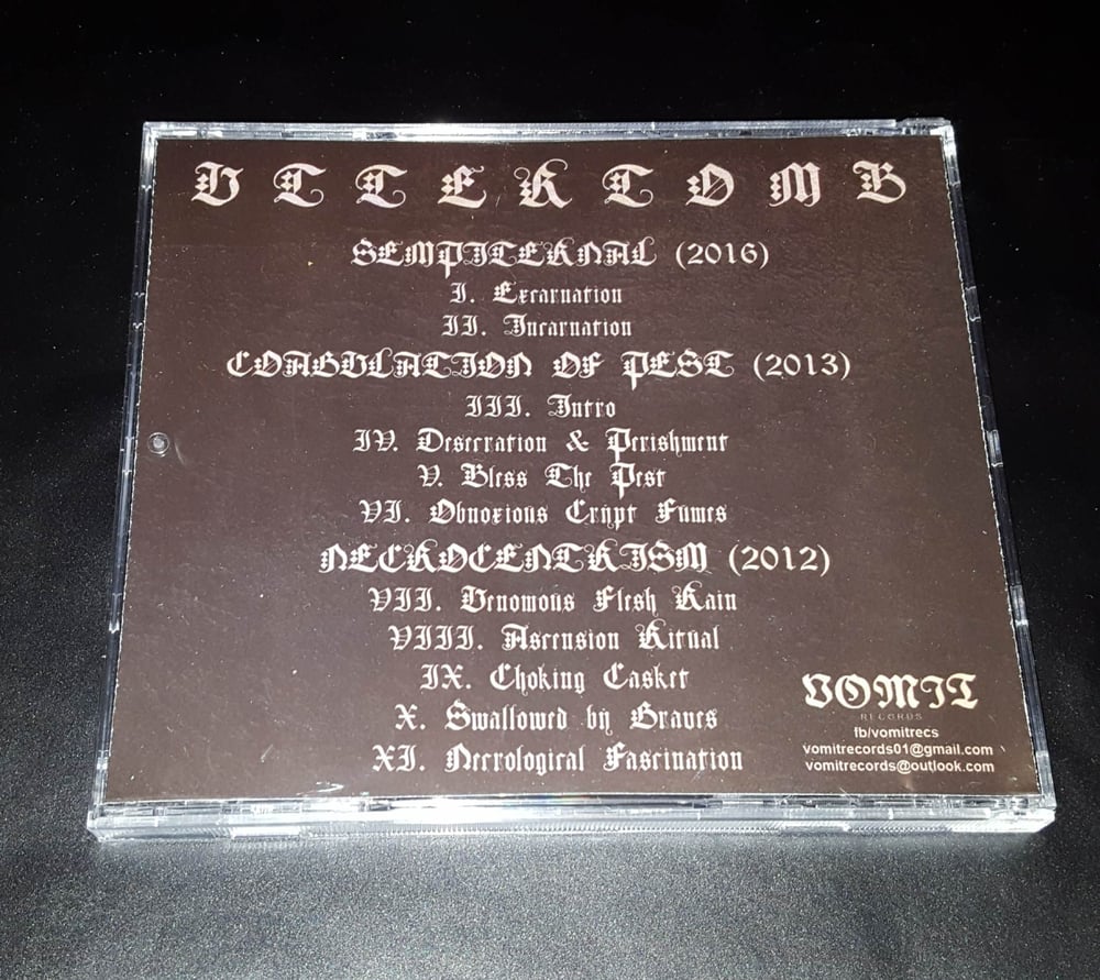 Uttertomb - Pillars of Necrological Imprecations - CD