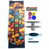 LC BOARDS FINGERBOARD 98X34 COMPLETE CEREAL GRAPHIC WITH FOAM GRIP TAPE