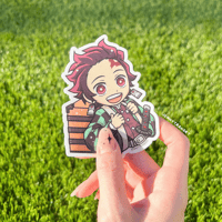 Image 2 of Tanjiro Sticker