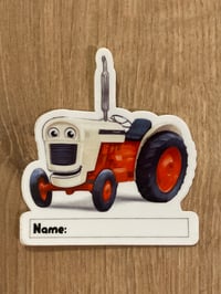 Tractor Dave vinyl sticker 