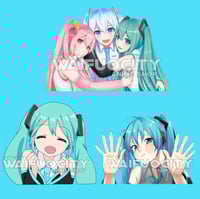 Image 1 of Hatsune Miku - All 3 Versions, Shoved, & Happy.
